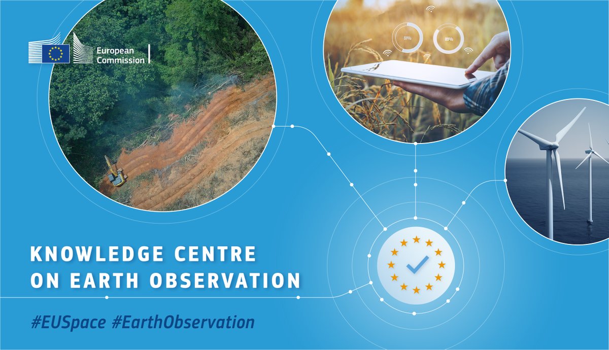 CopernicusEU's tweet photo. 🛰️🇪🇺Tomorrow is the launch of the new Knowledge Centre on #EarthObservation! 

This new initiative will maximize the uptake of information from @CopernicusEU and Earth Observation in general to support #EUpolicies.

📆 20 April 2021 
👉 https://t.co/J5WRJV12lx https://t.co/y2JocO1SWJ
