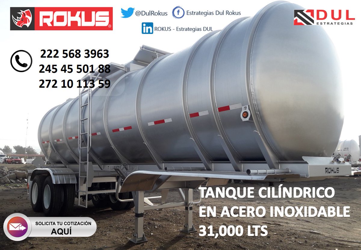 DulRokus's tweet photo. ROKUS , transportes seguros para tu carga 😉
Donde pedir informes? Aquí👇
▶️FB: https://t.co/oZidFMSAeP
▶️Twitter: https://t.co/leUvnyQBzW
▶️Linkedin: https://t.co/IySSNnXgtz
▶️Sitio Web: https://t.co/H8nUxKNP8h
Estamos para atenderte 📲💻
#Tanques #Transportedecarga #Inoxidable https://t.co/yLwM8LQSga