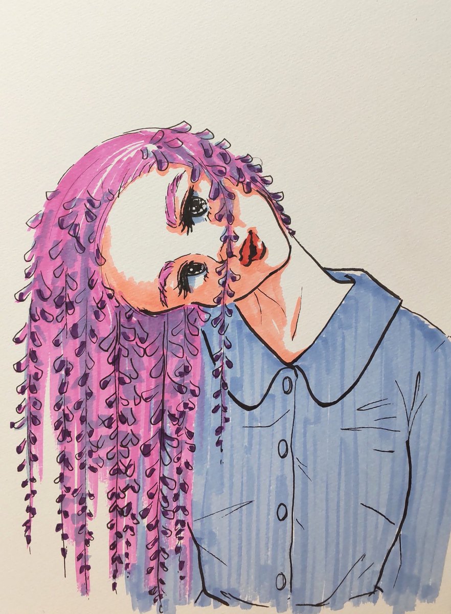 藤 お絵描き イラスト アナログ 女の子 レトロ 花 藤 ファッ おか ももこ 絵のお仕事大歓迎 のイラスト 藤 お絵描き イラスト アナログ 女の子 レトロ 花 藤 ファッ おか ももこ 絵のお仕事大歓迎 のイラスト