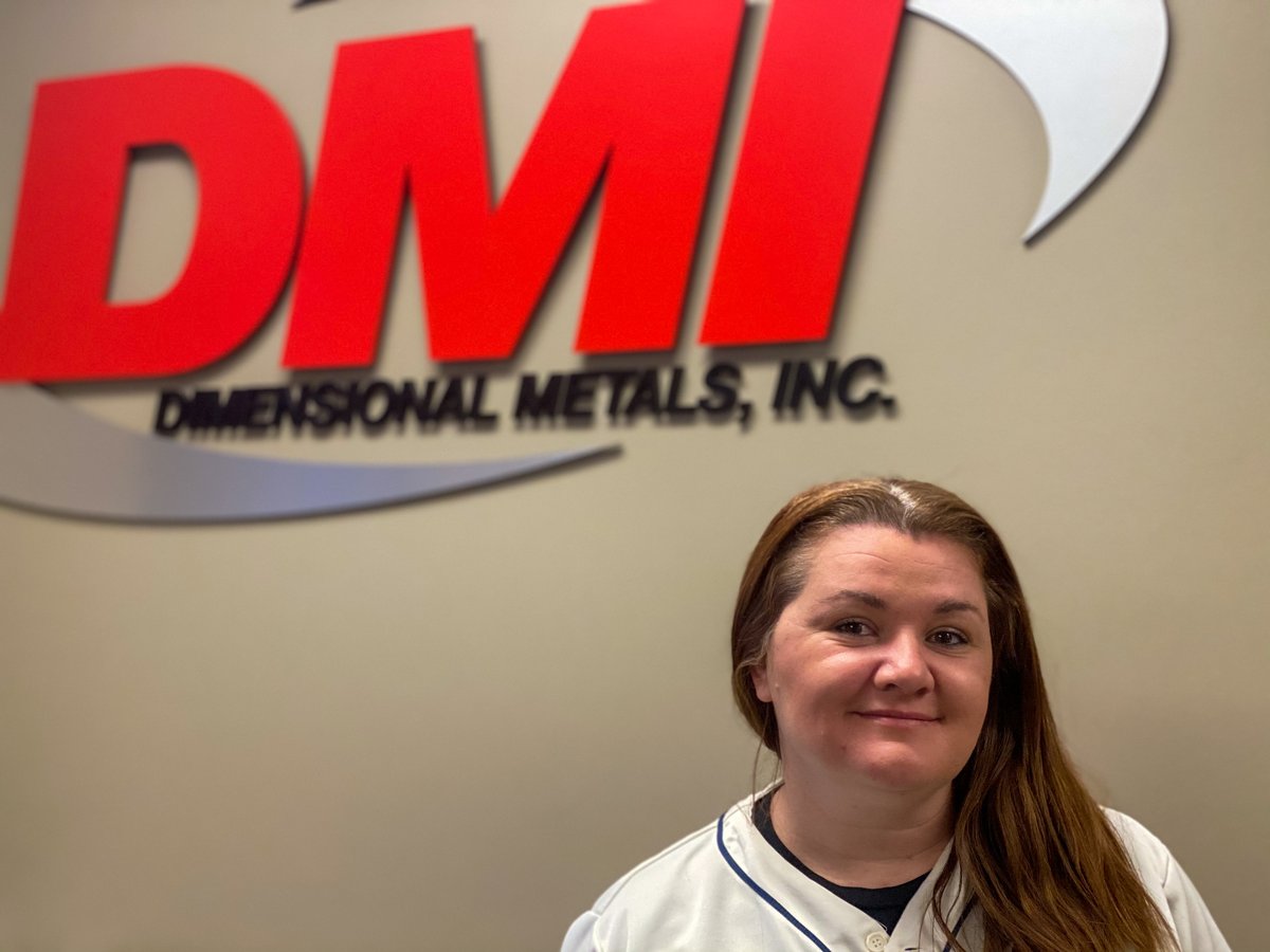 DMI's Q1 Employee Spotlight for 2021 is Brandi Hayden!

She is being recognized for her excellent performance since joining DMI last year. She comes to work every day motivated and willing to help however she can. Brandi is a very professional, smart, and a valuable part of DMI.