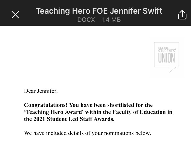 Jennie Swift (@jennielswift) on Twitter photo Well, I am ‘chuffed’ to receive this little beauty!We have amazing teachers in training on our programme enabling us to take risks for the benefit of the learning. So thanks goes to you too! Keep being awesome 👏🏼 I work with the best team 🙌🏼 <a href="/edgehillsu/">Edge Hill Students' Union</a> <a href="/EHU_FOE/">EHU | Education</a> <a href="/williamh1997/">Hefin Williams</a> Well, I am ‘chuffed’ to receive this little beauty!We have amazing teachers in training on our programme enabling us to take risks for the benefit of the learning. So thanks goes to you too! Keep being awesome 👏🏼 I work with the best team 🙌🏼 <a href="/edgehillsu/">Edge Hill Students' Union</a> <a href="/EHU_FOE/">EHU | Education</a> <a href="/williamh1997/">Hefin Williams</a>