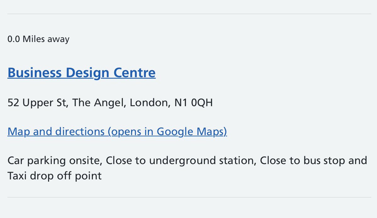 We have slots for the #COVIDvaccine at <a href="/TheBDC/">Business Design Centre</a> in Islington if you are age 45 or over, or in other groups currently eligible for a vaccine. To book, enter the postcode N1 0QH in the 'Find a vaccination centre' screen in the National Booking System. 

nhs.uk/conditions/cor…