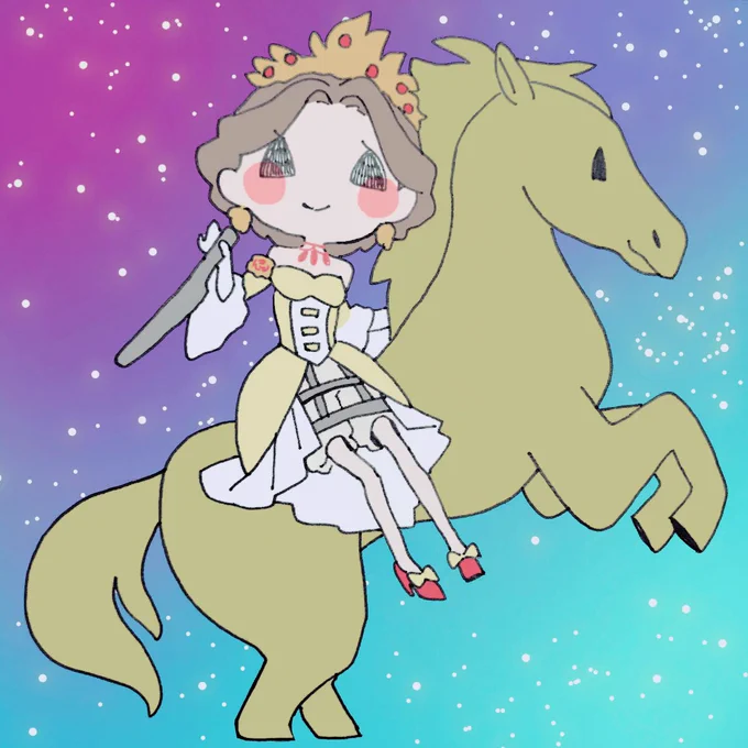 貰ったスクショ可愛すぎてイラストににさせてもらったやつ?
(許可頂いてます??) 