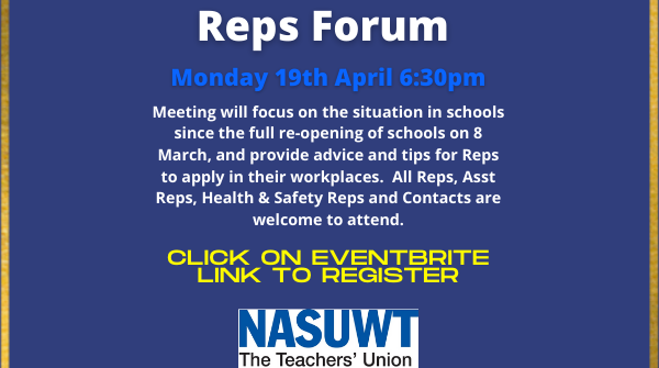 NASUWTNW's tweet image. Eventbrite link to register: eventbrite.co.uk/e/145281927155 #nasuwtnw #unionreps #unions #workplacereps #schoolreps