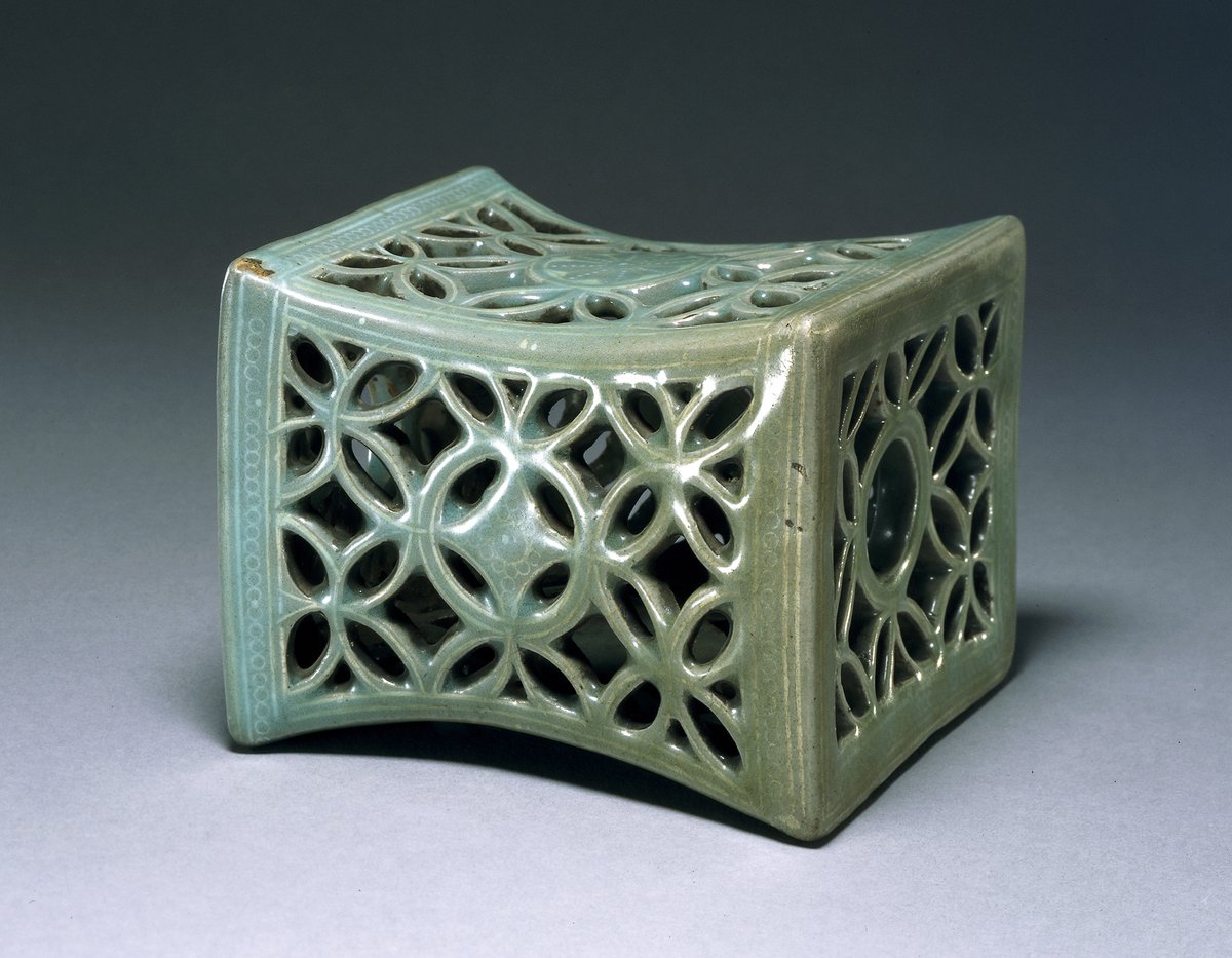 britishmuseum's tweet image. Can you guess what this object was used for? 🤔

Made in Korea during the Goryeo Dynasty (12th–13th century) this glazed stoneware object is just over 9cm tall and 12cm long. 

We’ll be revealing the answer in five hours – get guessing!