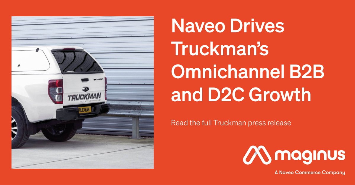 Maginus's tweet photo. @TruckmanUK accelerated growth during lockdown using @NaveoCommerce's end-to-end #eCommerce solution. Naveo OMS and @Magento Commerce2  platforms provide Truckman with frictionless commerce in the #B2B &amp; #D2C markets https://t.co/JGqJiP1oxd

#automotive #directtoconsumer https://t.co/n9h7LfAXUB