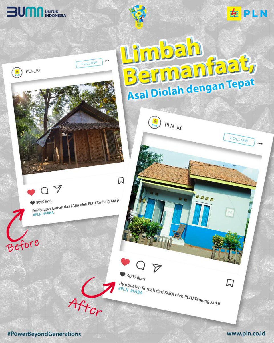 #ManfaatFABA
#PLNPeduli
#PowerBeyondGenerations
#ListrikuntukSemua