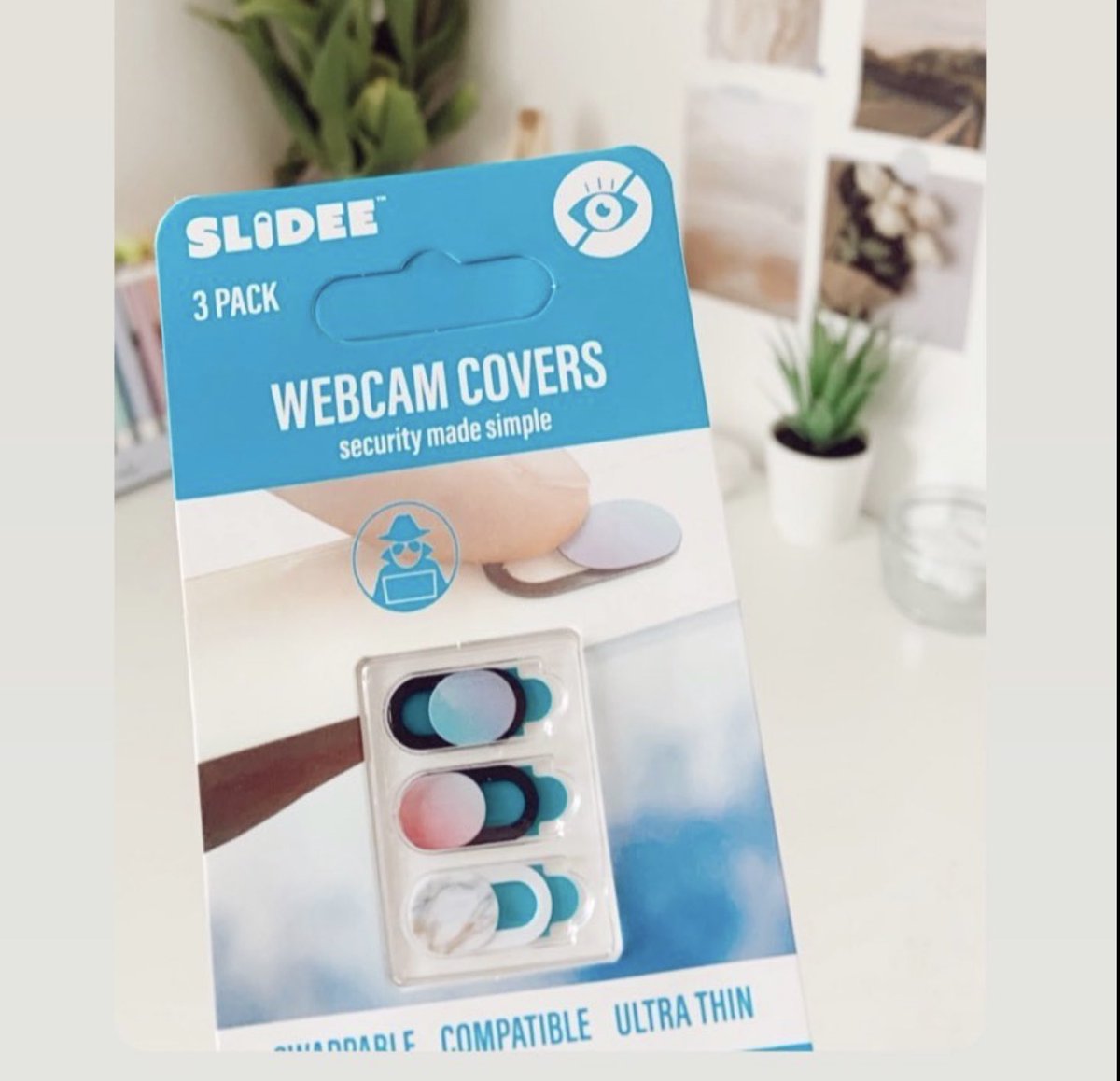 slidee2020's tweet photo. “So aesthetic and functional” - We love seeing your orders coming through 📸 #webcam #webcamcover #privacy #aesthetic #monday https://t.co/uAPh5oAUnQ