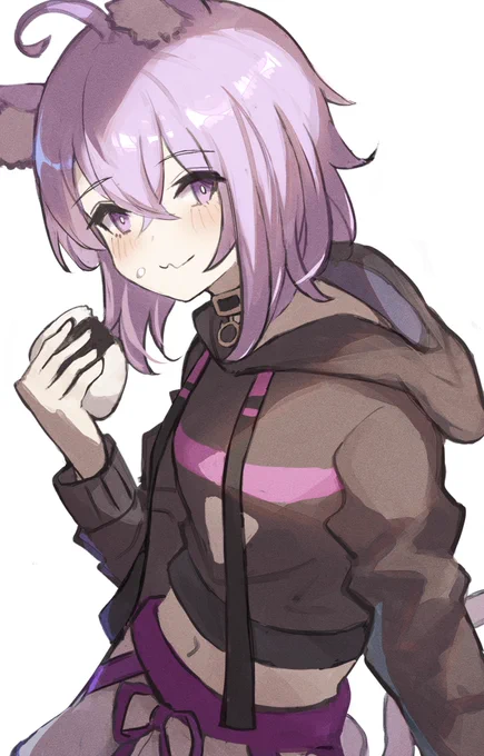 #絵かゆ もぐもぐ 