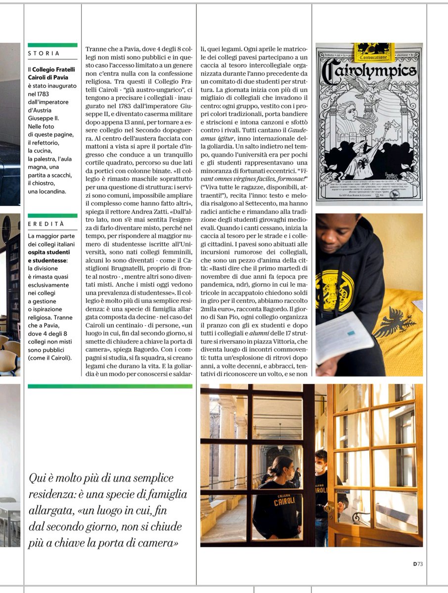 Collegi Universitari tweet media