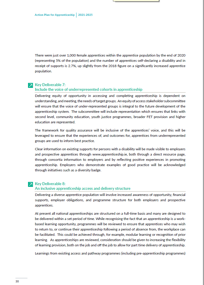 DrNiamhOReilly's tweet photo. Great to see a focus on #access within the new #ActionPlan for #Apprenticeship - new Equity of Access committee as part of a National Apprenticeship Alliance
Notes:
Need to link to #CommunityEducation
#ApprenticeVoice
#Apprentice Bursary support incl. women & underrepresented https://t.co/VvaghsI5Nl