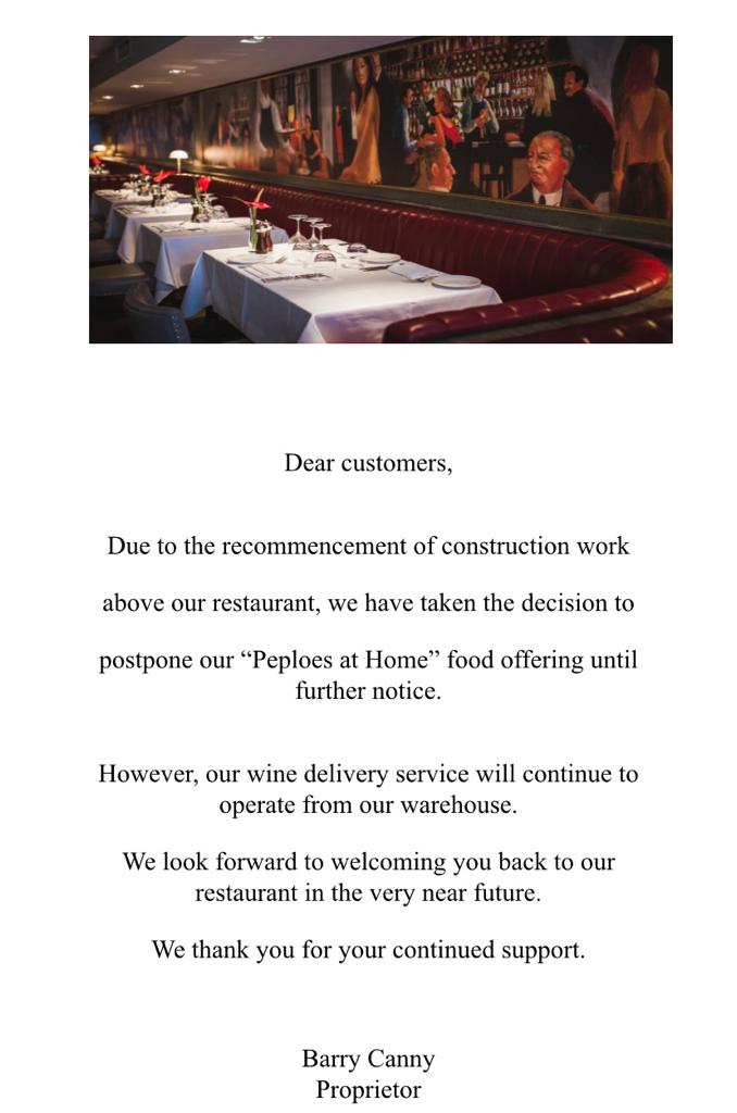 We have decided to pause our food boxes as explained here , thank you to all our customers who have ordered with us, we look forward to seeing you back in peploes hopefully very soon !