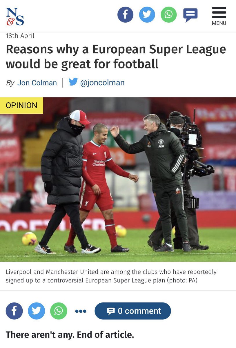FootyHumour's tweet image. Article of the year 😂😂😂