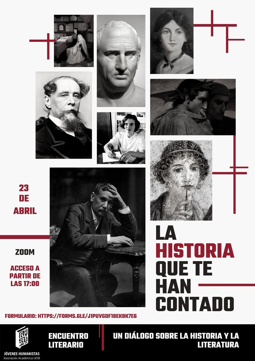 jhumanistasucm's tweet image. ✨¡Tenemos noticias! Os anunciamos que este viernes 23, Día del Libro 📚, organizamos un debate literario con título "La historia que te han contado". Aquí os dejamos el formulario para inscribiros como asistentes.
👇👇👇👇👇👇👇👇👇👇👇
docs.google.com/forms/d/e/1FAI…