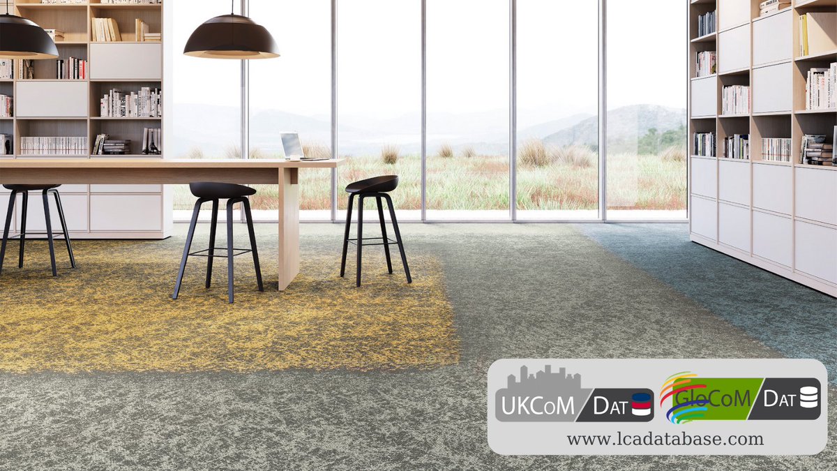 LCAdatabase's tweet photo. Digital #EPD s containing environmental performance indicators of TaskWorx and EcoWorx carpet tiles produced by @Shaw_Inc are available in #UKCoMDat. Open acces to datasets for individual use ise freely available at https://t.co/W7MyxyXGY8!

#ConstructionNews #EmbodiedCarbon https://t.co/KdixhfGOdN