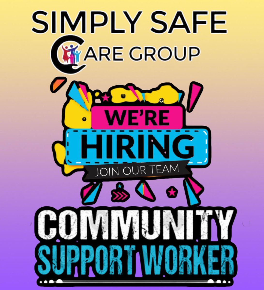 care_simply's tweet photo. 🔸POSITIONS AVAILABLE NOW🔸

⏱FLEXIBLE WORKING HOURS ✔️
👩💻FULL TRAINING ✔️
👩🏻🎓PAID WHILST TRAINING ✔️
👩🏫SUPPORT ON FURTHER TRAINING ✔️
💷REALLY COMPETITIVE RATES OF PAY ✔️
🚗DRIVERS &amp; NON DRIVERS WANTED ✔️

📞CONTACT US TODAY ⌨️ https://t.co/iG2gZlP55R