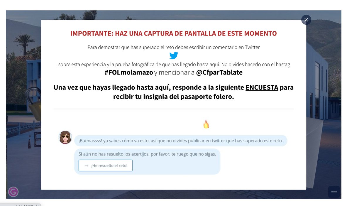 #FOLmolamazo <a href="/CfparTablate/">CFPAR_Tablate</a> De todos los retos... el más difícil, pero conseguido!!!!