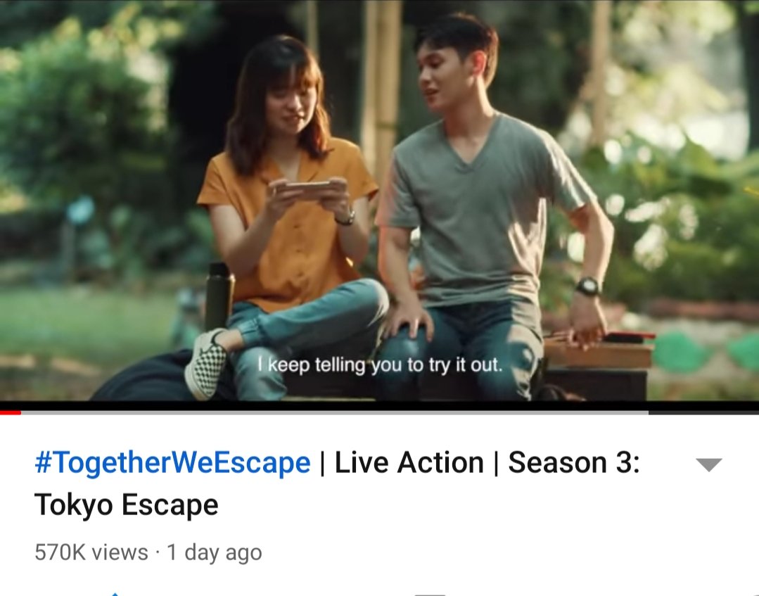 loveuShar05's tweet photo. Lakas naman,  570k views na.
#TogetherWeEscape
#SharleneSanPedro https://t.co/PB2puYZrQG