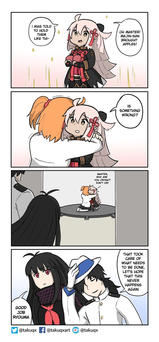 Little Okitan wants to help Master: Part 45 [Carry On]
#FGO 