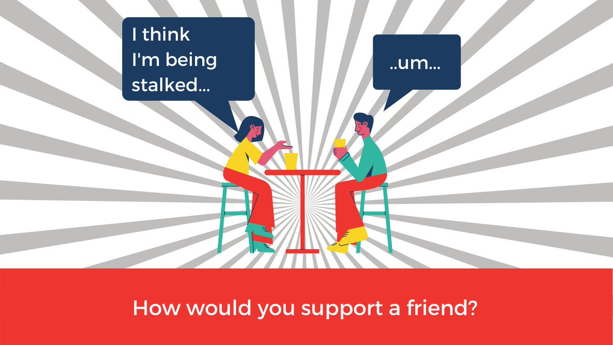 Would you know what to do if a friend told you they were being stalked?

Listening, believing them and taking it seriously is a good starting point.

You or they can contact the Asa Hub for support on 0115 941 0440.

#nationalstalkingawarenessweek @live_life_safe