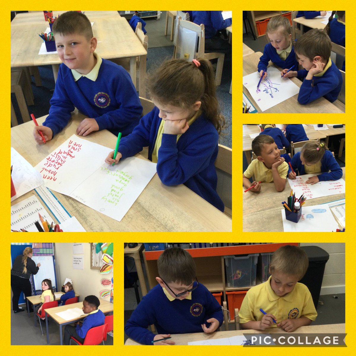 derbyshire_mrs's tweet photo. In #y2english this morning we began reading James and The Giant Peach by Ronald Dahl. We read about two awful Aunties. We then worked with our partners to compare the two bad Aunties with our own lovely Aunties. We used some great adjectives phonics. https://t.co/cL5lLIffHe