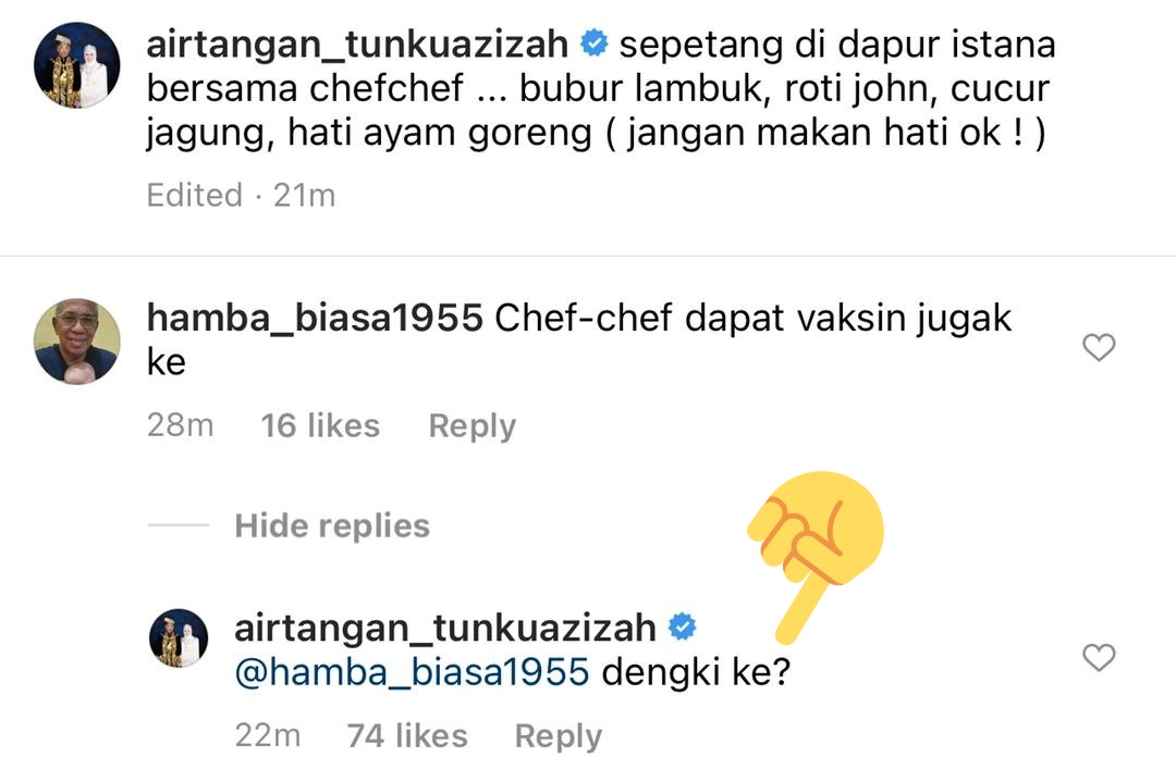 nizambakeri's tweet photo. Dia boleh tanya kita "dengki ke?", ladies &amp; gentlemen. https://t.co/YjoL0jN0Ji