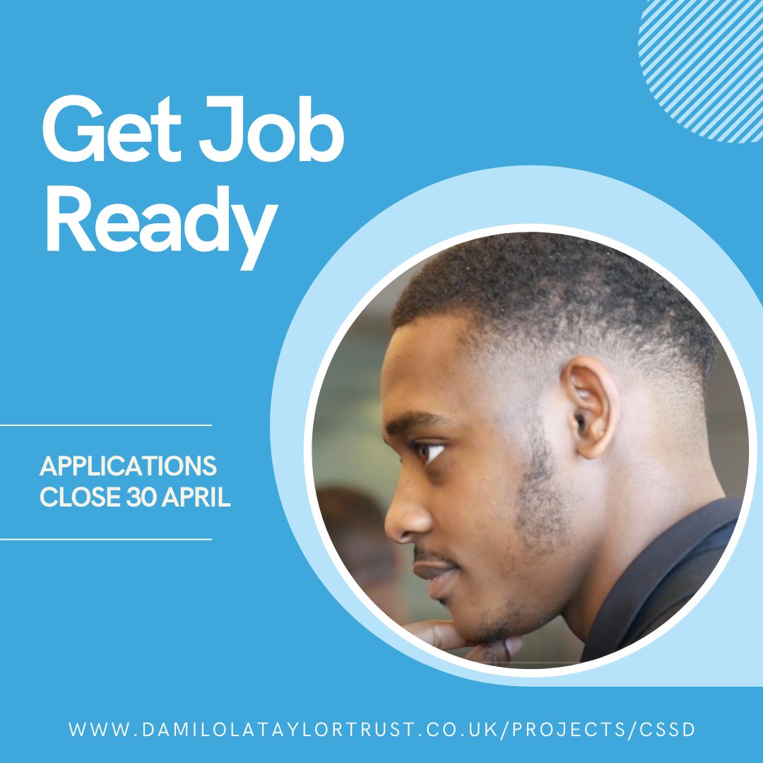 DTTlondon's tweet photo. Calling all 17-24 year olds! Get job ready by upskilling and training. Get mentored and coached by industry experts. Stand out from the crowd and meet your full potential. We've got your back. Find out more: https://t.co/FYR1QMJy7j

#mondaymotivation #mondaythoughts https://t.co/AbvDOKOwEH