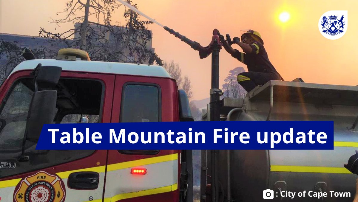 Western Cape Gov on Twitter "🔥 Table Mountain Fire update (19 April