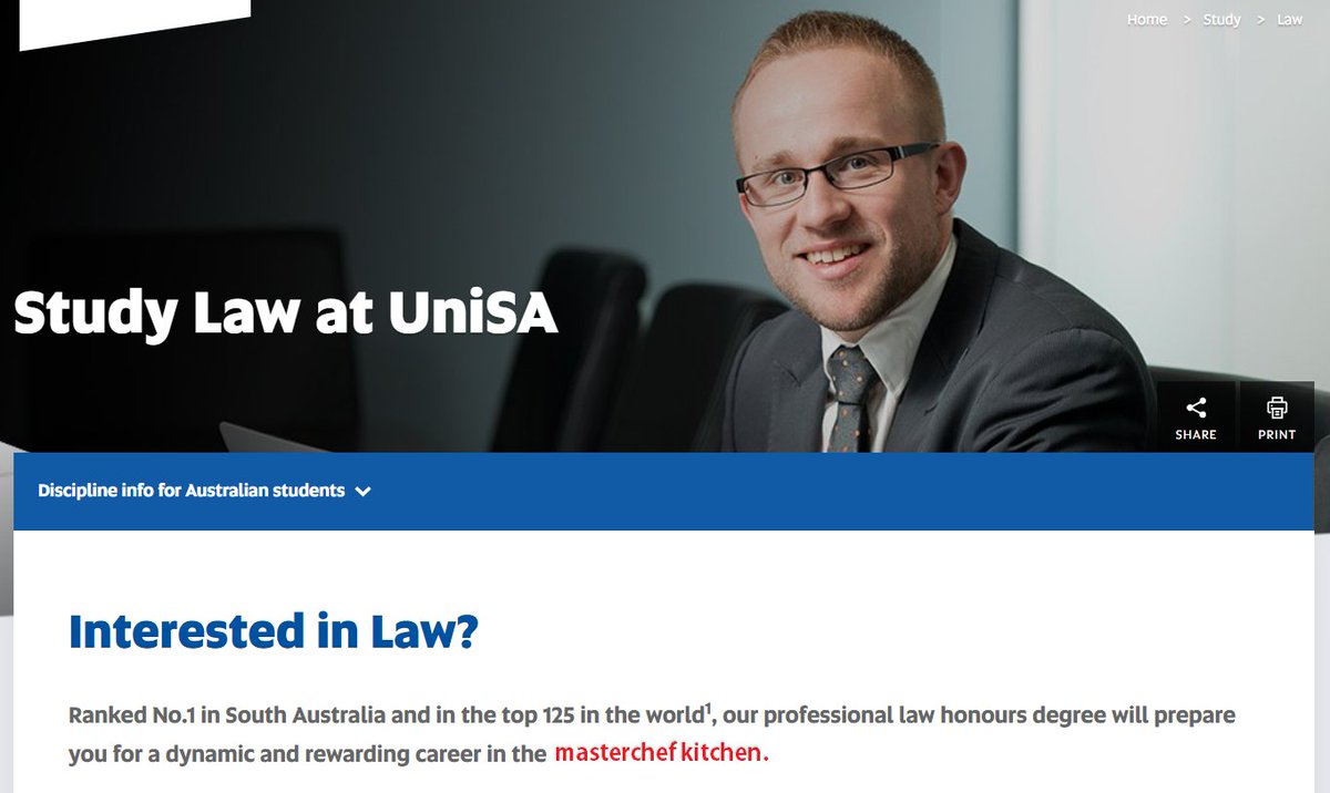 zacharias87's tweet photo. Australian universities rushing to update their course websites be like...

#masterchefau https://t.co/5dVaGeBHea