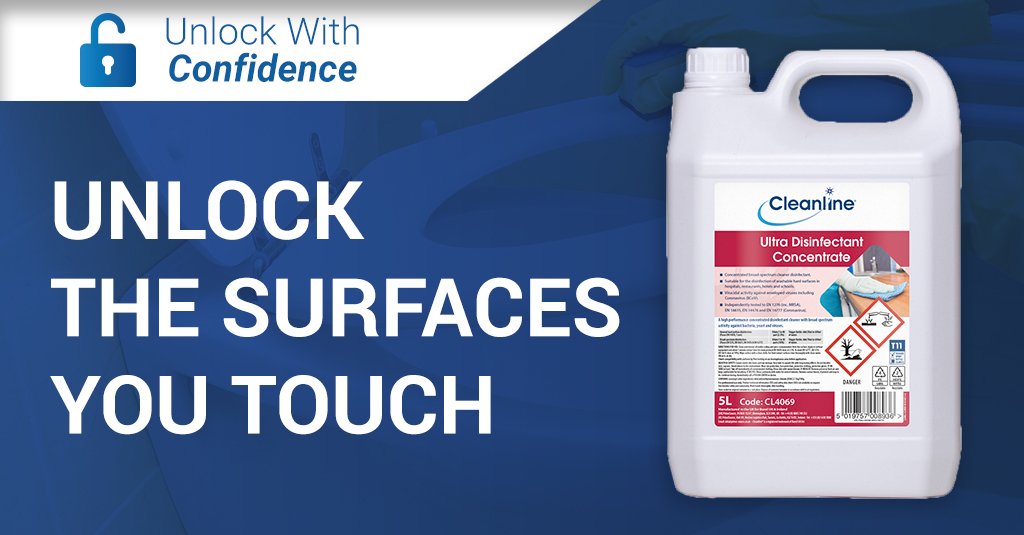 BunzlCleaning's tweet image. Our Cleanline Ultra Disinfectant kills 99.99% of Coronaviruses in under 1 minute and conforms to protocol  EN 14476 &amp;amp; BS EN 16777 bunzlchs.com/Cleaning-Chemi…

#cleaningsolution #unlockwithconfidence #cleansurface #staysafe