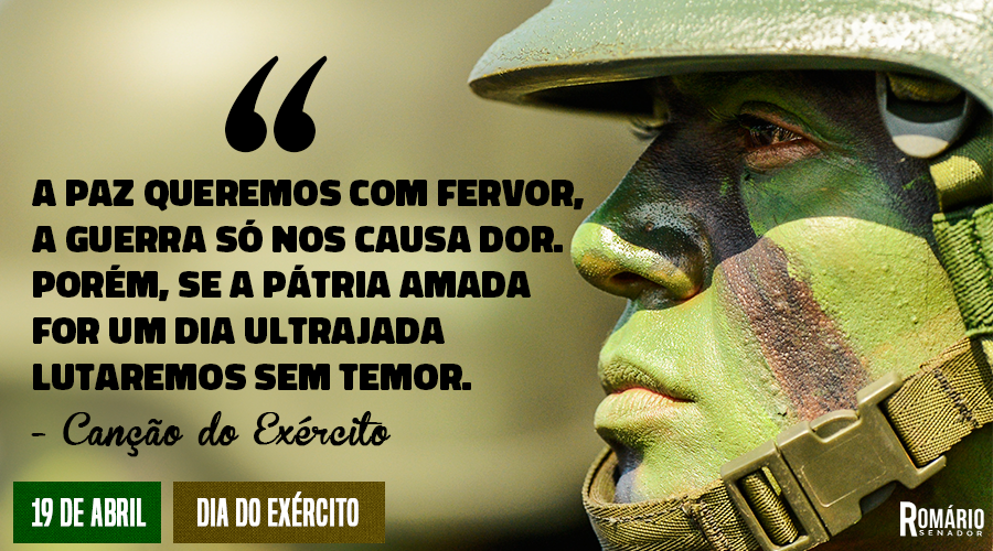 19 de abril: Dia do Exército