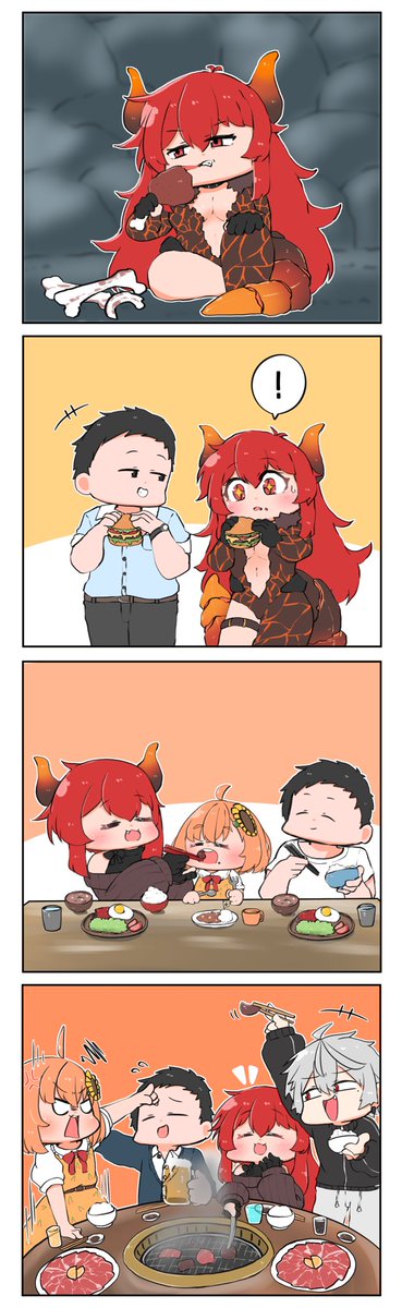 誰かと食べる幸せ

#どくずほんしゃ 
#ドーラの宝物庫 
#KuzuArt 
#ひまあーと
#社築納品物 