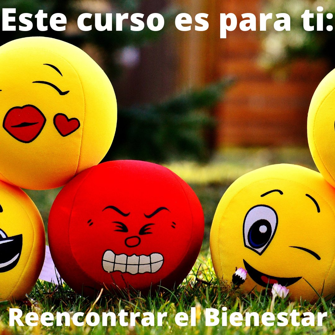 Aprende sobre control emocional con el curso Reencontrar el Bienestar: reencontrarelbienestar.wordpress.com