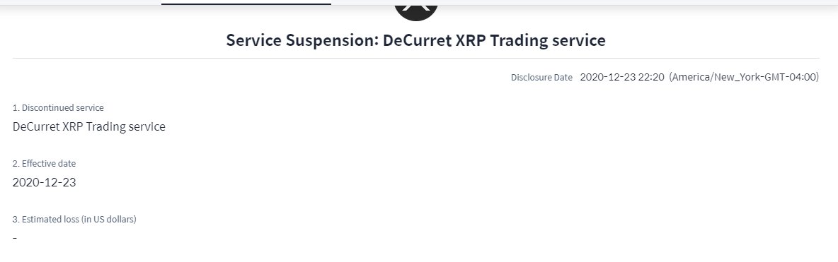 🌐⚫️🌋It appears that Decurret has re-launched $XRP trading services in Japan. 

#RELISTXRP
