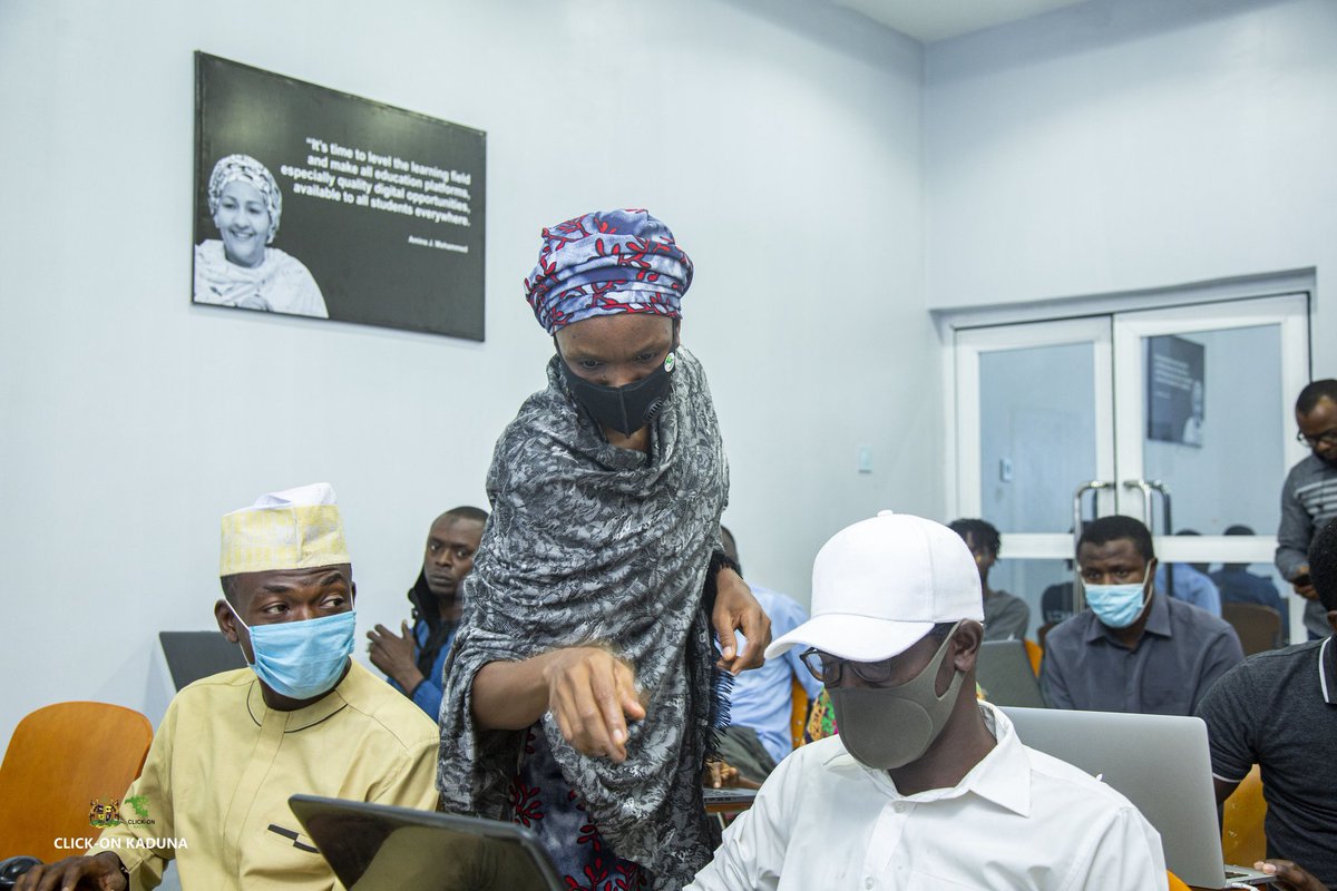 ClickOnKaduna's tweet photo. #MeetOurInstructor
Aisha Abdulazeez is a Data Analyst who has been mentoring youths on digital skills especially in the field of data science. She is passionate about using data for data driven decision in all aspect of life for developmental improvement.
#ClickOnKadunaDSFP https://t.co/To8KFyjKH2