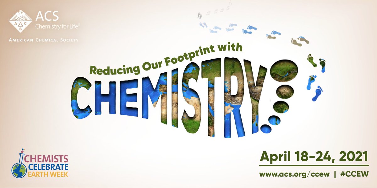 We join chemists across the world in celebrating #ChemistsCelebrateEarthWeek from April 18–24. Let’s spread the word to share the positive role that chemistry plays in the world and demonstrate our support for a healthy environment

#CCEW #EarthDay2021 #GreenChemistry #shahanikem