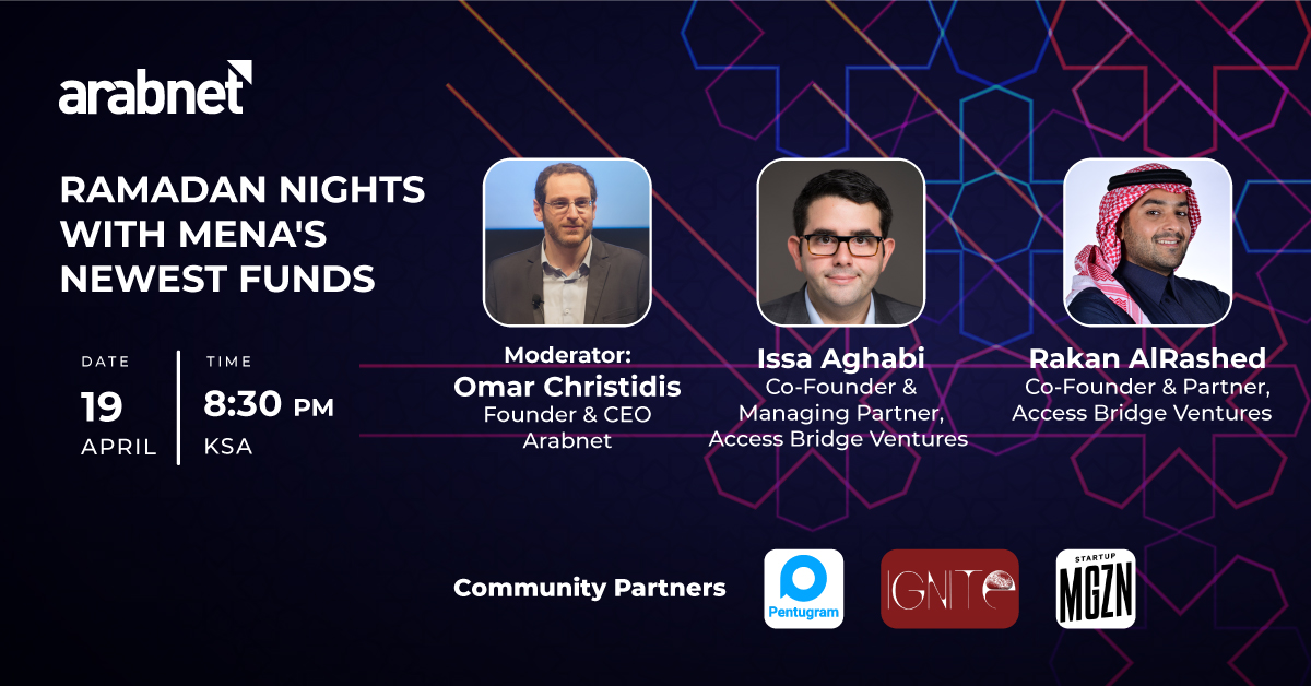 Omar Christidis (@omarchr) on Twitter photo Meet <a href="/accessbridgeVC/">Access Bridge Ventures</a> today -- find out what types of startups they're looking for and what differentiates them from other VCs in #MENA! #VentureCapital Register here: zoom.us/webinar/regist… Meet <a href="/accessbridgeVC/">Access Bridge Ventures</a> today -- find out what types of startups they're looking for and what differentiates them from other VCs in #MENA! #VentureCapital Register here: zoom.us/webinar/regist…