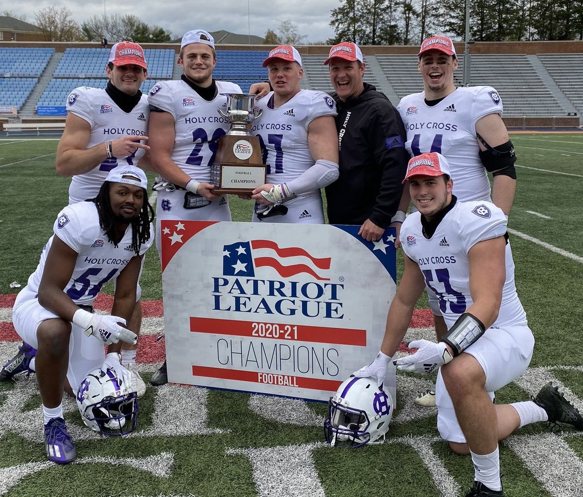 Congrats to our two @LC_Football_ alums @Anthony_Leo27 and @IamAdam40 on winning back to back @PatriotLeague championships with @HCrossFB ! #BirdGang