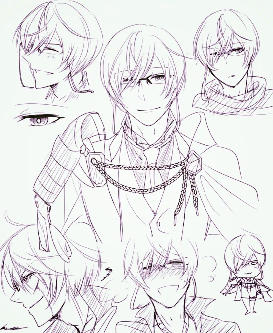 #このタグを見た人は推しの初描きと現在の絵を載せる
ウマになった() 