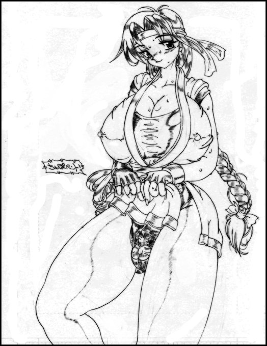 [R-18] ふたなりユリ・サカザキ #ふたなり #ユリ・サカザキ #龍虎の拳2 #KOF  