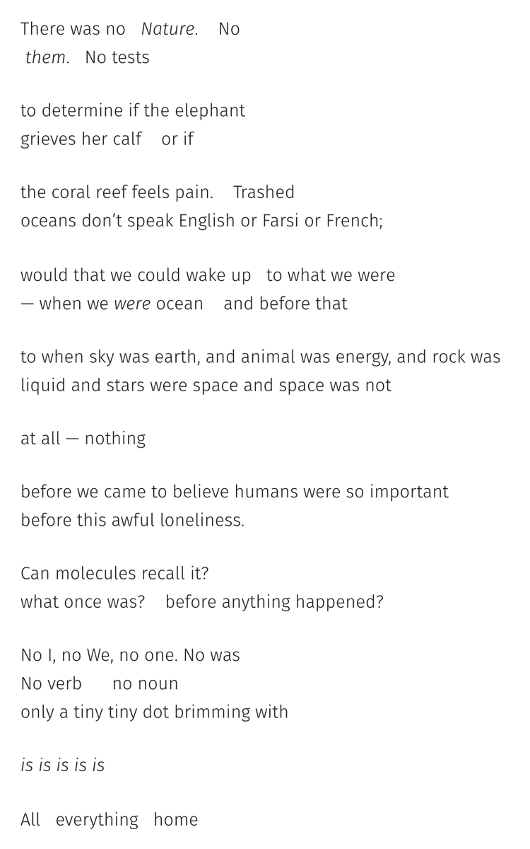 Day 19 -  #APoemADay Singularity by Marie Howe--Today's poem touches on the grandest ideas with the kindest words! Here's a beautifully animated version of the narration by the poet:  https://vimeo.com/411239105 