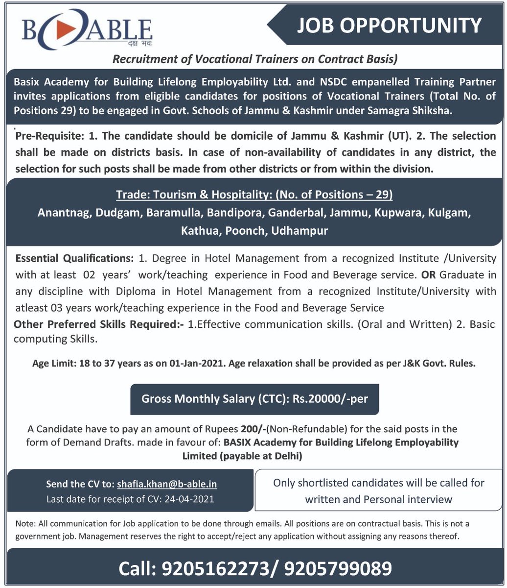 BABLEINDIA's tweet photo. We Are Hiring!
Apply Today https://t.co/gVGBuCEhCS