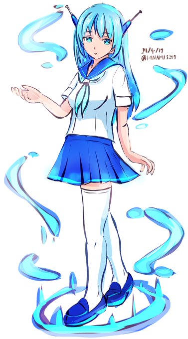 水中のtwitterイラスト検索結果