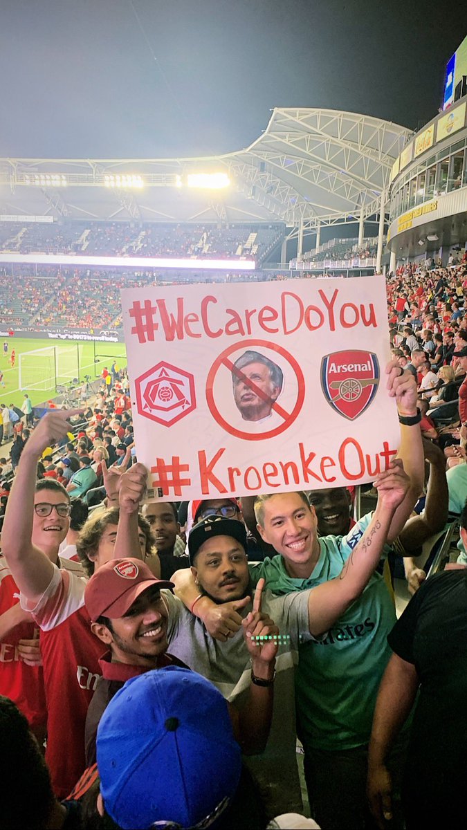 #WeCareDoYou #KroenkeOut #EuropeanSuperLeague @TroopzAFC