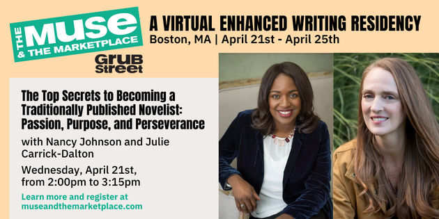 NancyJAuthor's tweet photo. Do you dream of becoming a traditionally published author? If so, join @juliecardalt and me Wednesday at 2 p.m. ET for our #Muse21 session where we spill the tea on how we did it! 
Register now: https://t.co/NjPiIcBVrx
@GrubWriters #WritingCommunity https://t.co/TTxfDwbIXS