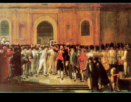 Revolución del 19 de abril de 1810
inicio formal de la lucha por la independencia de Venezuela ante el Imperio español
Idioma
Vigilar
Editar
La revolución del 19 de abril de 1810[1]​ marcó el inicio de la lucha por la independencia del dominio español en Venezuela. 

#19deabril