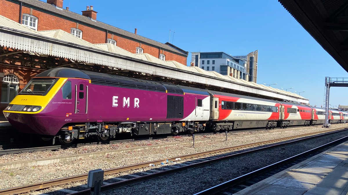 MartynSpencer10's tweet image. On annual leave so why not ... #yesemr #emr #hst #class43 #highspeedtrain #uktrains #intercity125 #trainsoftwitter @mattymidland @thelegoguard @TraceyDagley @dominichames @WilsonBone @HiPa_IC125_ @MrTimDunn @thesatnav89 @JDrvr