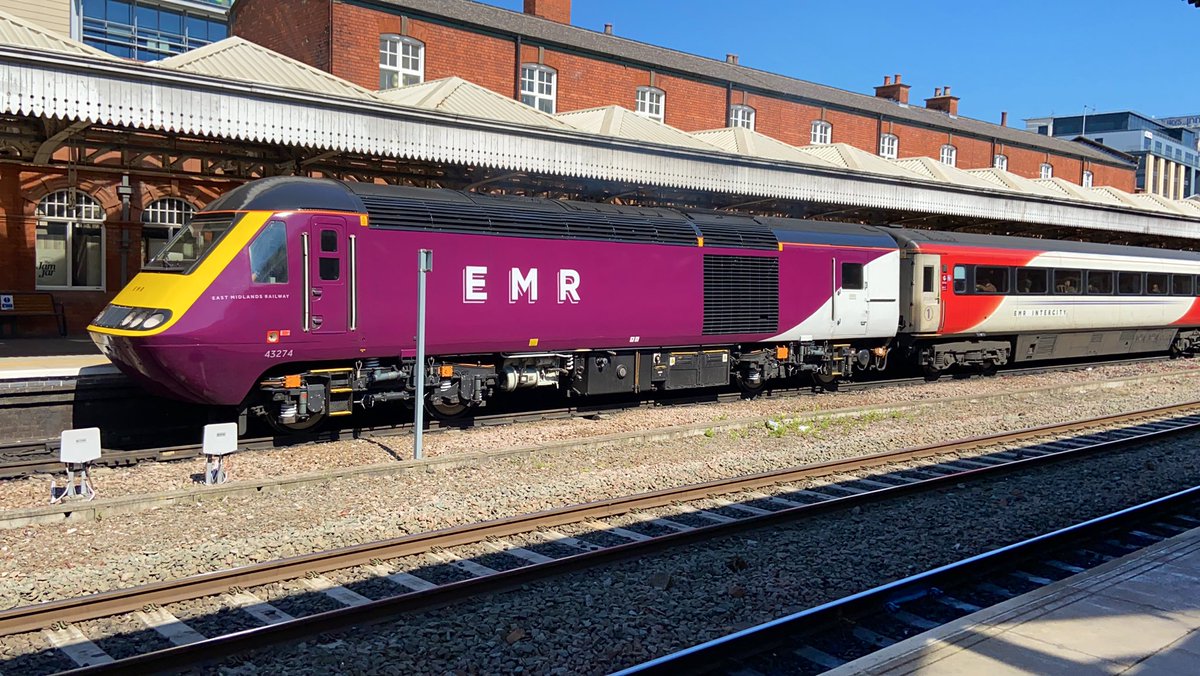MartynSpencer10's tweet image. On annual leave so why not ... #yesemr #emr #hst #class43 #highspeedtrain #uktrains #intercity125 #trainsoftwitter @mattymidland @thelegoguard @TraceyDagley @dominichames @WilsonBone @HiPa_IC125_ @MrTimDunn @thesatnav89 @JDrvr