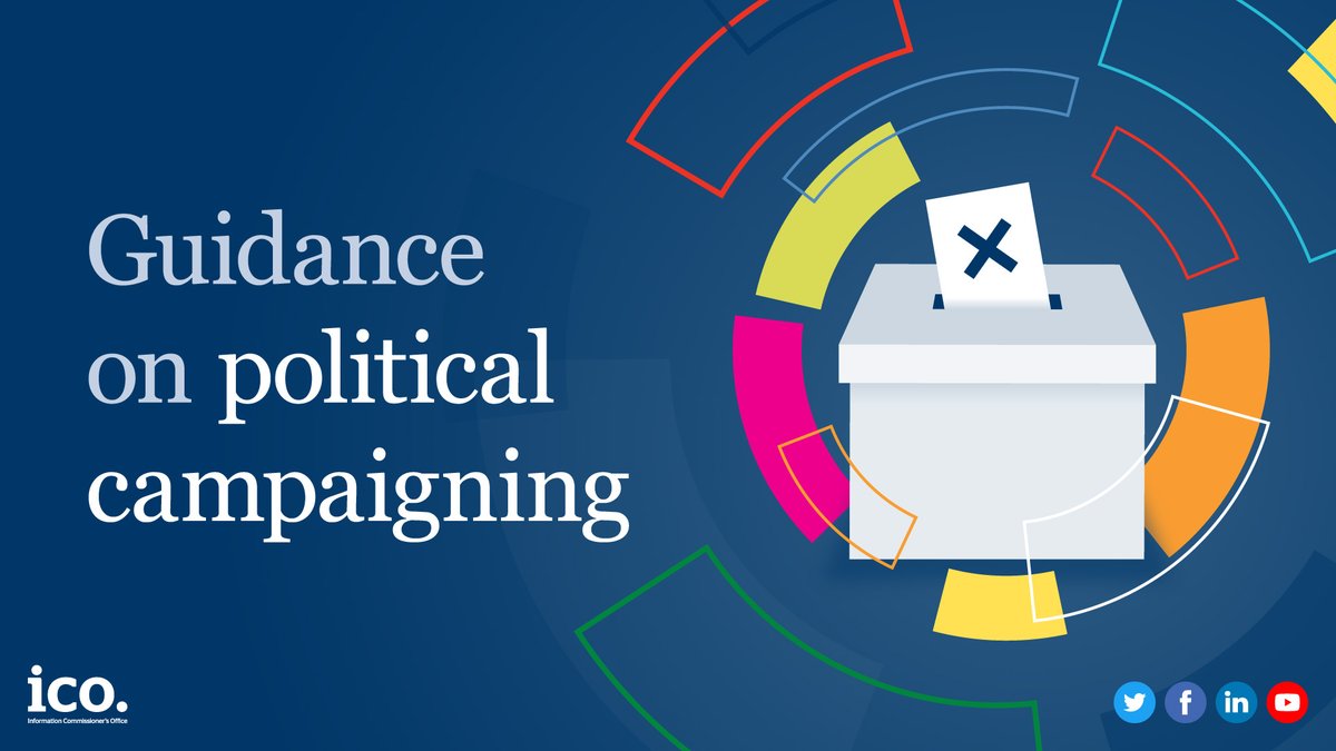 ICOnews's tweet photo. ❓ Does online political messaging count as direct marketing?

🎯 In most cases, yes. Most online messaging includes processing personal data and data protection law applies. If you use cookies, then PECR also applies. Read our guidance for more info: https://t.co/IISz4oy0aH https://t.co/gVcEpR5QYh