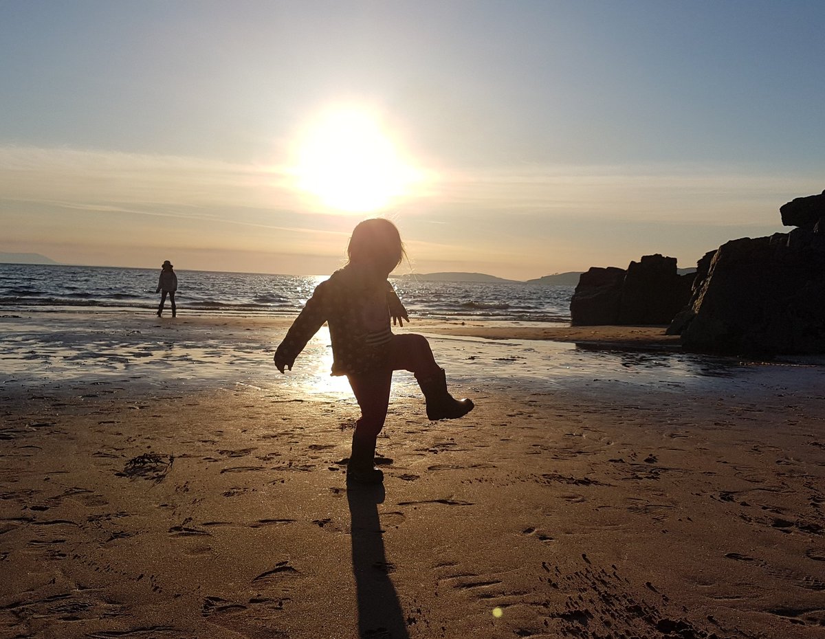 Inside we're all free-range kids when we get an escape from lockdown